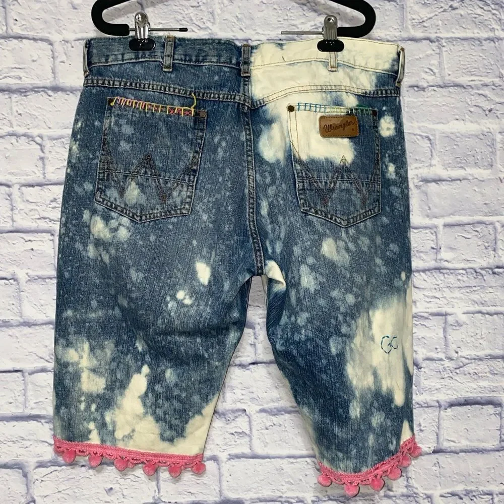 Wrangler retro upcycled boutique shorts